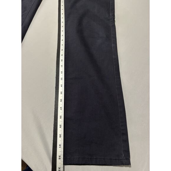 Flag & Anthem Men's 32X34 Navy Chino Pants Straight Leg Casual Essential Travel - Picture 9 of 9